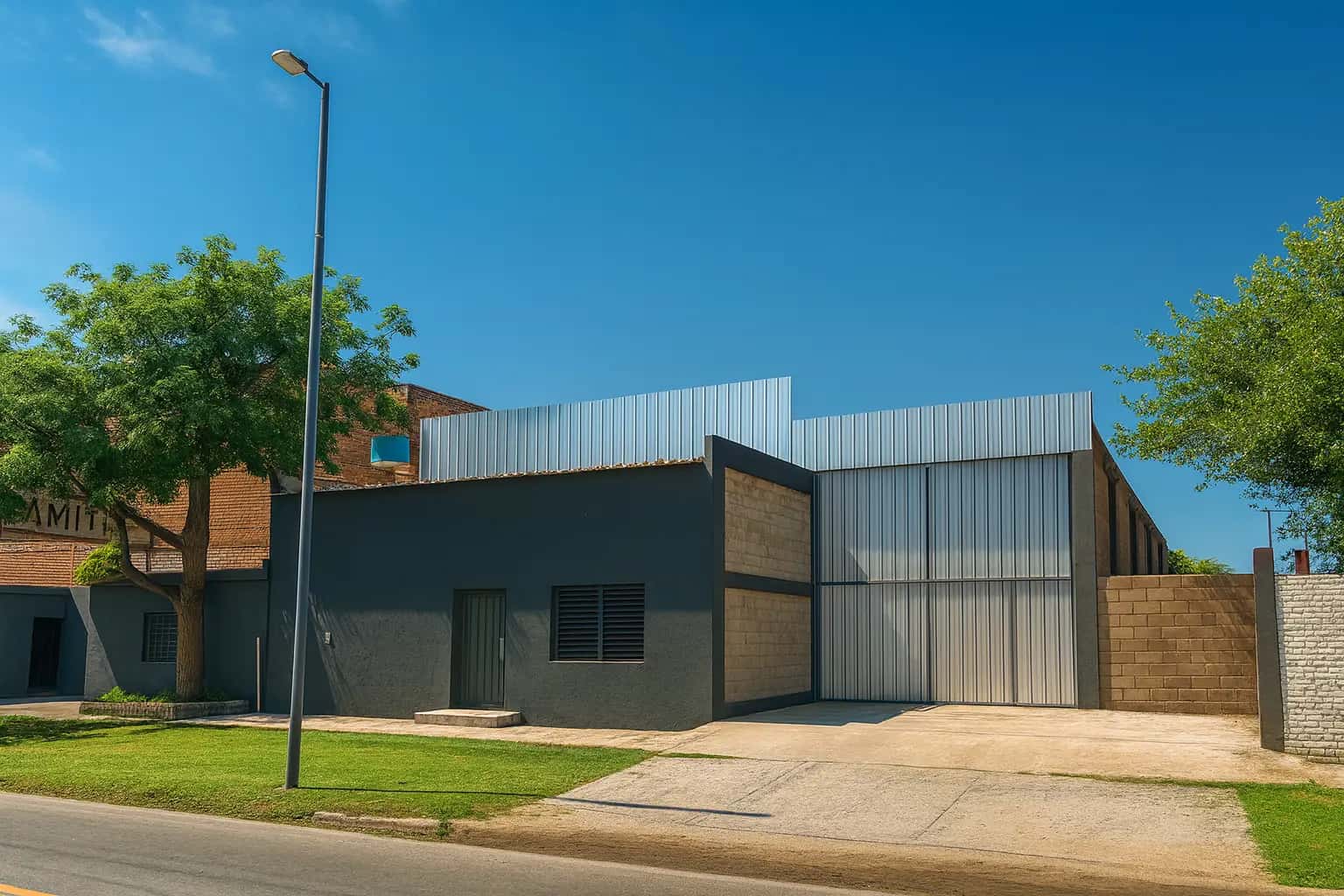 Camión de Transporte Rojo realizando mudanza en Córdoba